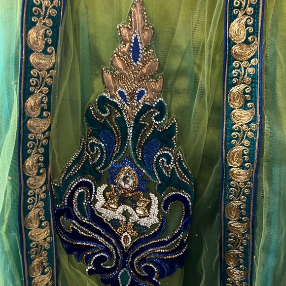 Indian Salwar - multicolour - Picture 4 of 7